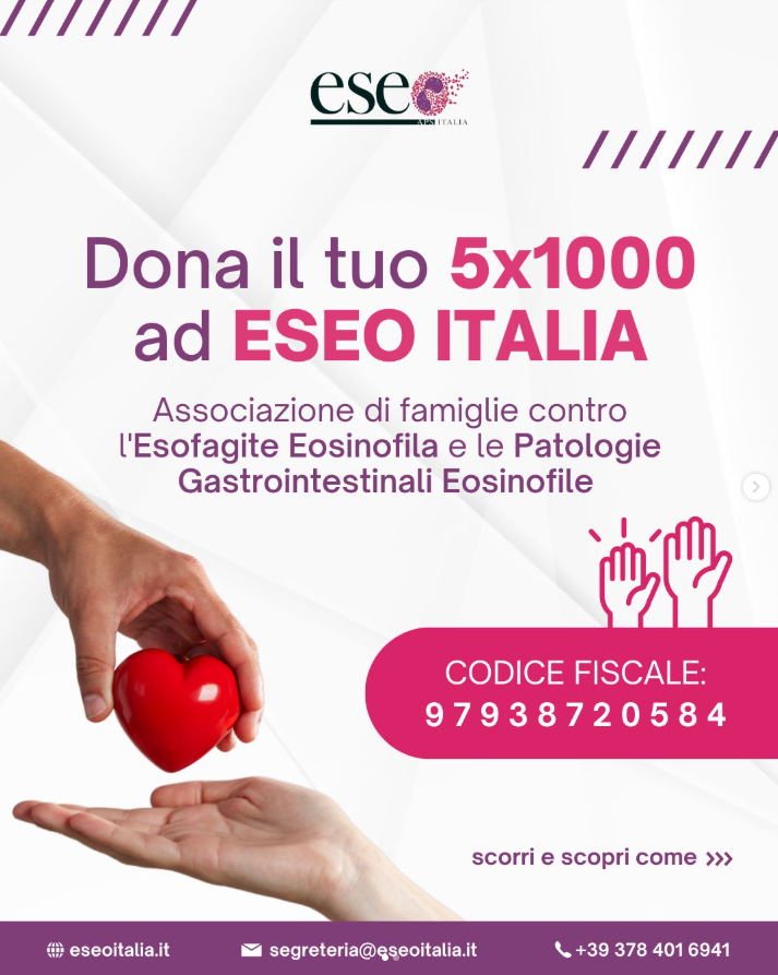 Dona il tuo 5x1000 ad ESEO Italia