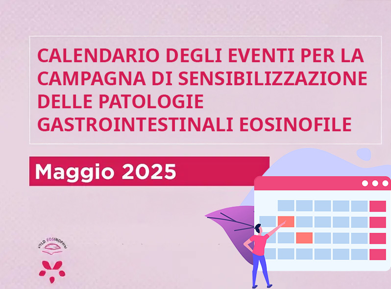 Eventi organizzati delle equipe ospedaliere per il mese delle patologie gastrointestinali eosinofile 2025