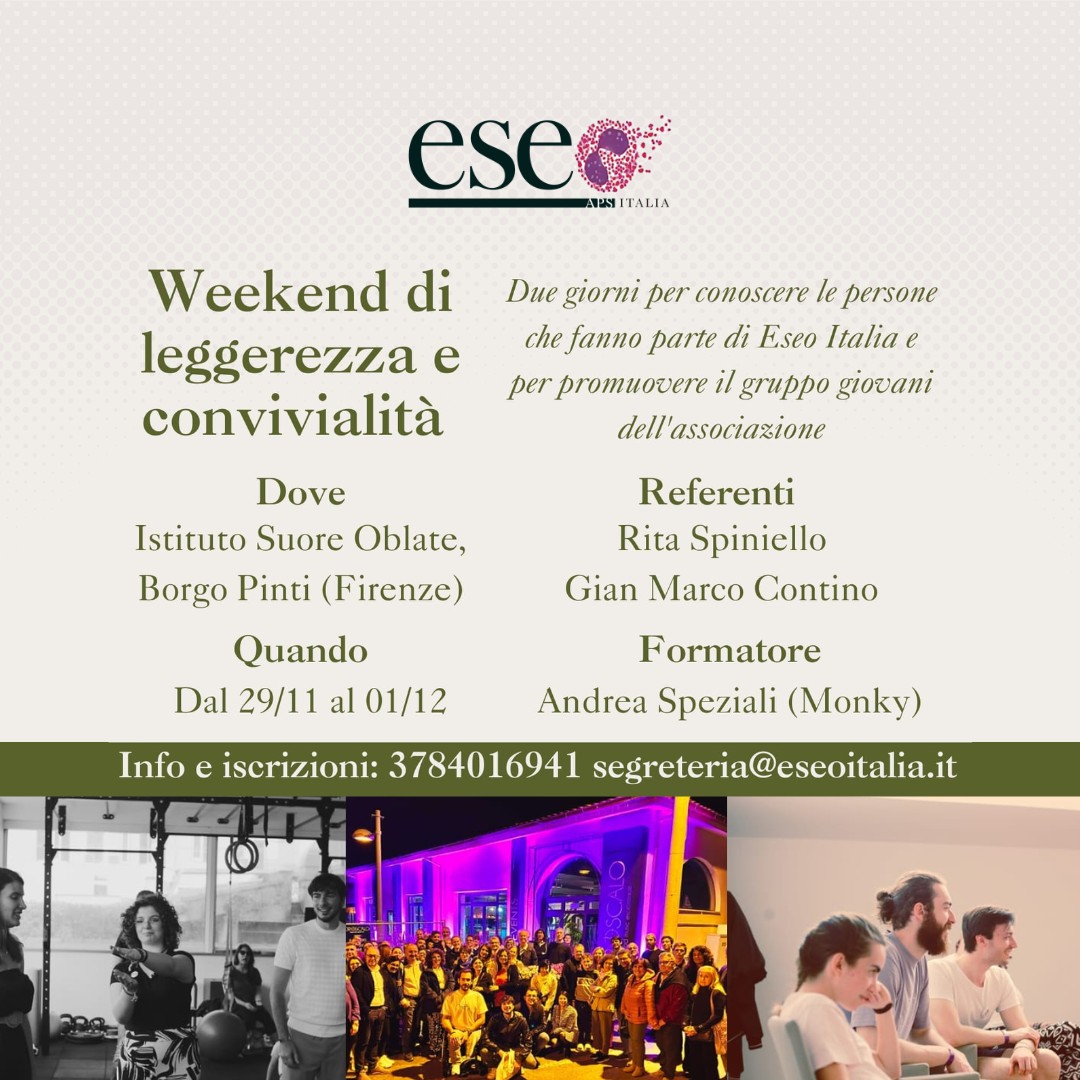 Weekend di leggerezza e convivialità con ESEO Italia